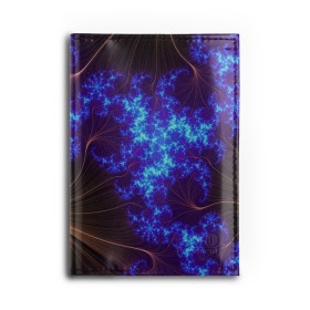 Обложка для автодокументов с принтом FRACTAL STORM в городе Новоалтайск, натуральная кожа |  размер 19,9*13 см; внутри 4 больших “конверта” для документов и один маленький отдел — туда идеально встанут права | abstract | abstraction | color | fractal | geometry | paitnt | polygon | polygonal | psy | абстракция | геометрия | краски | неоновые | полигоны | психоделика | фрактал