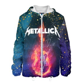 Мужская куртка 3D с принтом Metallica(+спина) в городе Новоалтайск, ткань верха — 100% полиэстер, подклад — флис | прямой крой, подол и капюшон оформлены резинкой с фиксаторами, два кармана без застежек по бокам, один большой потайной карман на груди. Карман на груди застегивается на липучку | james alan hetfield | rock | джеймс хетфилд | кирк хэмметт | ларс ульрих | металлика | музыка | роберт трухильо | рок | трэш метал | хеви метал
