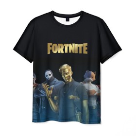 Мужская футболка 3D с принтом FORTNITE 2 SEASON (CHAPTER 2) в городе Новоалтайск, 100% полиэфир | прямой крой, круглый вырез горловины, длина до линии бедер | Тематика изображения на принте: 12 season | 12 сезон | 2 chapter | 2 глава | 2 сезон | 2 часть | fortnite | новый | фортнайт