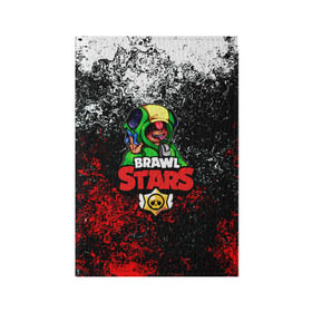 Обложка для паспорта матовая кожа с принтом Brawl Stars:LEON в городе Новоалтайск, натуральная матовая кожа | размер 19,3 х 13,7 см; прозрачные пластиковые крепления | 8 bit | bibi | brawl stars | brock | bull | crow | dinomike | el primo | leon | mobile game | nita | poko | ricochet | stars | tara | бравл старс | ворон | леон | мобильные игры