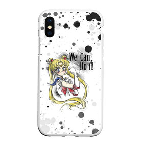 Чехол для iPhone XS Max матовый с принтом Sailor Moon We can do it! в городе Новоалтайск, Силикон | Область печати: задняя сторона чехла, без боковых панелей | Тематика изображения на принте: ami | girl | mizuno | moon | sailor | tsukino | usagi | ами | банни | волшебница | девушка | малышка | махо сёдзё | мидзуно | минако | мун | рэй | сейлор | усаги | хино | цукино | чибиуса