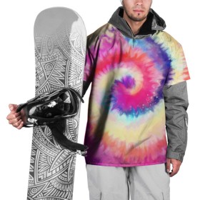 Накидка на куртку 3D с принтом Tie Dye vortex в городе Новоалтайск, 100% полиэстер |  | art | hype | maelstrom | swirl | tie dye | trend | vortex | акварель | акрил | арт | буйство | вихрь | дизайн | завихрение | краски | красок | тай дай | торнадо | тренд | трендовая | хайповая