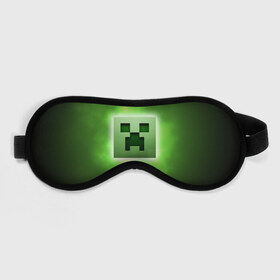 Маска для сна 3D с принтом MINECRAFT в городе Новоалтайск, внешний слой — 100% полиэфир, внутренний слой — 100% хлопок, между ними — поролон |  | block | creeper | cube | minecraft | pixel | блок | геометрия | крафт | крипер | кубики | майнкрафт | пиксели