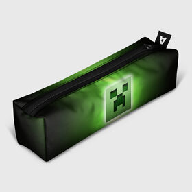 Пенал 3D с принтом MINECRAFT в городе Новоалтайск, 100% полиэстер | плотная ткань, застежка на молнии | block | creeper | cube | minecraft | pixel | блок | геометрия | крафт | крипер | кубики | майнкрафт | пиксели