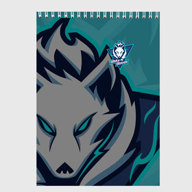 Скетчбук с принтом Форма White wolves в городе Новоалтайск, 100% бумага
 | 48 листов, плотность листов — 100 г/м2, плотность картонной обложки — 250 г/м2. Листы скреплены сверху удобной пружинной спиралью | Тематика изображения на принте: design | logo | mascot | баскетбол | белый волк | герои | животное | звери | зверь | киберспорт | охота | спортивная | стиль | талисман | фитнес | форма | футбол | хищник | яркие