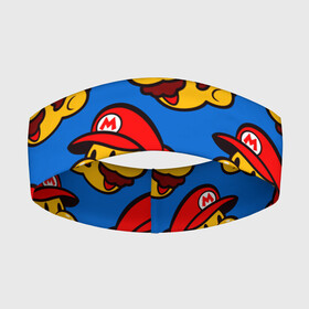 Повязка на голову 3D с принтом Mario в городе Новоалтайск,  |  | anime | game | japan | mario | nintendo | super mario | texture | trend | аниме | голова | детская | игра | кепка | марио | нинтендо | парню | прикольная | ребенку | текстура | тренд | усы | человек | япония