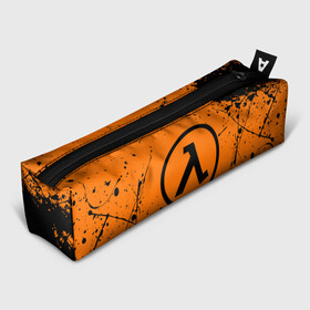 Пенал 3D с принтом HALF-LIFE в городе Новоалтайск, 100% полиэстер | плотная ткань, застежка на молнии | Тематика изображения на принте: aperture laboratories | black mesa | gordon freeman | half life | half life 3 | valve | блэк меса | вэлв | гордон фриман | халф лайф