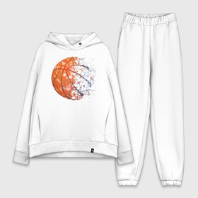Женский костюм хлопок Oversize с принтом BasketBall в городе Новоалтайск,  |  | air | ball | balls | basket | basketball | bulls | game | hip hop | jordan | kobi | lakers | nba | oneill | play | rap | shakil | shaq | sport | баскет | баскетбол | джордан | зож | игра | играть | инста | нба | спорт | стиль | шакил