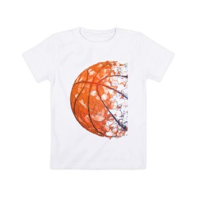 Детская футболка хлопок с принтом BasketBall Style в городе Новоалтайск, 100% хлопок | круглый вырез горловины, полуприлегающий силуэт, длина до линии бедер | Тематика изображения на принте: air | ball | balls | basket | basketball | bulls | game | hip hop | jordan | kobi | lakers | nba | oneill | play | rap | shakil | shaq | sport | баскет | баскетбол | джордан | зож | игра | играть | инста | нба | спорт | стиль | шакил