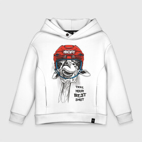 Детское худи Oversize хлопок с принтом Hockey Bro в городе Новоалтайск, френч-терри — 70% хлопок, 30% полиэстер. Мягкий теплый начес внутри —100% хлопок | боковые карманы, эластичные манжеты и нижняя кромка, капюшон на магнитной кнопке | coward | goalie | goalkeeper | helmet | hockey | hole | ice | keeper | khl | man | nhl | sport | team | vara | вара | вратарь | дырка | кхл | мужик | нхл | спорт | сухарик | трус | хокей | хоккей | шлем