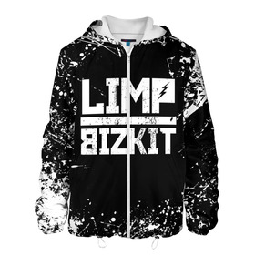 Мужская куртка 3D с принтом Limp Bizkit в городе Новоалтайск, ткань верха — 100% полиэстер, подклад — флис | прямой крой, подол и капюшон оформлены резинкой с фиксаторами, два кармана без застежек по бокам, один большой потайной карман на груди. Карман на груди застегивается на липучку | bizkit | limp | limp bizkit | music | rock | бизкиты | лимп бизкит | лимпы | липкие письки | музыка | рок