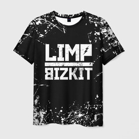 Мужская футболка 3D с принтом Limp Bizkit в городе Новоалтайск, 100% полиэфир | прямой крой, круглый вырез горловины, длина до линии бедер | bizkit | limp | limp bizkit | music | rock | бизкиты | лимп бизкит | лимпы | липкие письки | музыка | рок