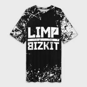 Платье-футболка 3D с принтом Limp Bizkit в городе Новоалтайск,  |  | bizkit | limp | limp bizkit | music | rock | бизкиты | лимп бизкит | лимпы | липкие письки | музыка | рок