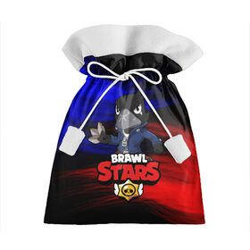 Подарочный 3D мешок с принтом BRAWL STARS CROW в городе Новоалтайск, 100% полиэстер | Размер: 29*39 см | Тематика изображения на принте: brawl | brawl stars | crow | leon | sally | shark | stars | акула | бравл | бравл старс | браво старс | игра | компьютерная | кров | леон | леон акула | макс | старс | шарк