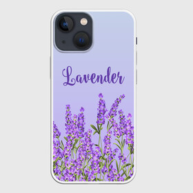 Чехол для iPhone 13 mini с принтом Lavander в городе Новоалтайск,  |  | 8 марта | lavanda | лаванда | праздник | цветы