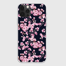 Чехол для iPhone 12 Pro Max с принтом Сакура в городе Новоалтайск, Силикон |  | Тематика изображения на принте: 8 марта | sakura | дерево в цветах | листья | сакура | цветы