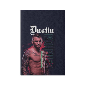 Обложка для паспорта матовая кожа с принтом Dustin Poirier в городе Новоалтайск, натуральная матовая кожа | размер 19,3 х 13,7 см; прозрачные пластиковые крепления | Тематика изображения на принте: diamond | diamond poirier | dustin poirier | mma | poirier | ssru | ufc | дастин порье | мма | порье