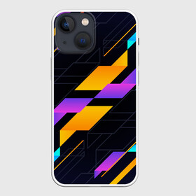 Чехол для iPhone 13 mini с принтом Modern Geometry в городе Новоалтайск,  |  | abstract | design | geometry | line | modern | stripe | texture | геометрия | дизайн | линии | полосы | современный | спортивный | текстура