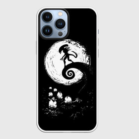 Чехол для iPhone 13 Pro Max с принтом ЧУЖОЙ | ALIEN (Z) в городе Новоалтайск,  |  | Тематика изображения на принте: aliens | black | cinema | moon | predator | кино | луна | ночь | фильмы | хищник | чёрный | чужой