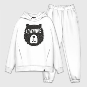 Мужской костюм хлопок OVERSIZE с принтом Bear Adventure в городе Новоалтайск,  |  | adventure | altai | altay | animal | bear | follow | forest | hipster | insta | noize | siberia | sibir | style | trip | алтай | лес | медведь | михалыч | миша | поездка | приключение | путешествие | сибирь | хипстер