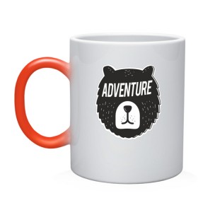 Кружка хамелеон с принтом Bear Adventure в городе Новоалтайск, керамика | меняет цвет при нагревании, емкость 330 мл | Тематика изображения на принте: adventure | altai | altay | animal | bear | follow | forest | hipster | insta | noize | siberia | sibir | style | trip | алтай | лес | медведь | михалыч | миша | поездка | приключение | путешествие | сибирь | хипстер