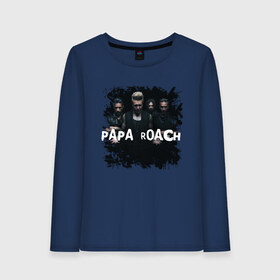 Женский лонгслив хлопок с принтом Papa roach в городе Новоалтайск, 100% хлопок |  | jacoby dakota shaddix | papa roach | альтернативный метал | альтернативный рок | джекоби шэддикс | джерри хортон | коби дик | ню метал | папа роч | рэп метал | тобин эсперанс | тони палермо | хард рок