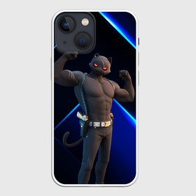 Чехол для iPhone 13 mini с принтом Fortnite Meowscles (Shadow) в городе Новоалтайск,  |  | 2 глава | 2 сезон | fortnite | ghost | meowscles | shadow | skin | top secret | кот | котик | мяускул | мяускулс | призрак | секретный | скин | совершенно секретно | тень | фортнайт