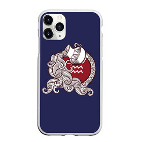 Чехол для iPhone 11 Pro Max матовый с принтом Водолей Знак Зодиака в городе Новоалтайск, Силикон |  | астролог | астрология | восточный гороскоп | гороскоп | дата | день рождения | звёзды | знак зодиака | знаки зодиака | календари | календарь | месяц рождения | символ | созвездие | созвездия