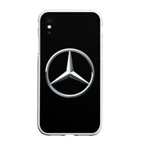 Чехол для iPhone XS Max матовый с принтом MERCEDES-BENZ CARBON в городе Новоалтайск, Силикон | Область печати: задняя сторона чехла, без боковых панелей | Тематика изображения на принте: amg | auto | carbon | mercedes | sport | авто | автомобиль | автомобильные | амг | бренд | карбон | марка | машины | мерседес | спорт
