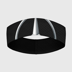 Повязка на голову 3D с принтом MERCEDES BENZ CARBON | МЕРСЕДЕС в городе Новоалтайск,  |  | amg | auto | carbon | mercedes | sport | авто | автомобиль | автомобильные | амг | бренд | карбон | марка | машины | мерседес | спорт