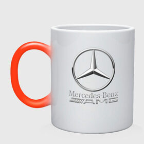 Кружка хамелеон с принтом MERCEDES-BENZ AMG в городе Новоалтайск, керамика | меняет цвет при нагревании, емкость 330 мл | Тематика изображения на принте: amg | auto | carbon | mercedes | sport | авто | автомобиль | автомобильные | амг | бренд | карбон | марка | машины | мерседес | спорт