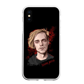 Чехол для iPhone XS Max матовый с принтом ПОШЛАЯ МОЛЛИ в городе Новоалтайск, Силикон | Область печати: задняя сторона чехла, без боковых панелей | grunge | kirill timoshenko | music | pale | rap | russian rap | vulgar molly | бледный | гранж | кирилл тимошенко | музыка | пошлая молли | русский рэп | рэп