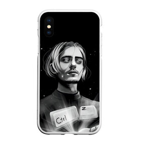 Чехол для iPhone XS Max матовый с принтом ПОШЛАЯ МОЛЛИ в городе Новоалтайск, Силикон | Область печати: задняя сторона чехла, без боковых панелей | grunge | kirill timoshenko | music | pale | rap | russian rap | vulgar molly | бледный | гранж | кирилл тимошенко | музыка | пошлая молли | русский рэп | рэп