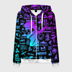 Мужская толстовка 3D на молнии с принтом FORTNITE X MARSHMELLO в городе Новоалтайск, 100% полиэстер | длина до линии бедра, манжеты и пояс оформлены мягкой тканевой резинкой, двухслойный капюшон со шнурком для регулировки, спереди молния, по бокам два кармана | fortnite | fortnite 2 | fortnite x | marshmello | ninja | ninja hyper streamer | ninja streamer | streamer | tyler blevins | маршмелло | ниндзя | фортнайт | фортнайт 2 | фортнайт глава 2