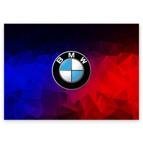 Поздравительная открытка с принтом BMW NEON в городе Новоалтайск, 100% бумага | плотность бумаги 280 г/м2, матовая, на обратной стороне линовка и место для марки
 | Тематика изображения на принте: bmw | bmw motorsport | bmw performance | carbon | m | motorsport | performance | sport | бмв | карбон | моторспорт | спорт