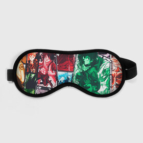 Маска для сна 3D с принтом АНИМЕ ГЕРОИ (ANIME HEROES) в городе Новоалтайск, внешний слой — 100% полиэфир, внутренний слой — 100% хлопок, между ними — поролон |  | anime heroes | gintama | high school dxd | no game no life | one piece | re:creators | satsuriku no tenshi | shokugeki no soma | sword art online | violet evergarden | аниме герои | атака на титанов | б | без игры жизни нет | бездомный бог | 