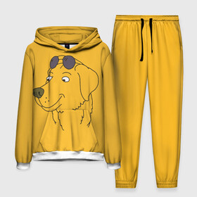 Мужской костюм 3D (с толстовкой) с принтом Mr. Peanutbutter в городе Новоалтайск,  |  | bojack horseman | mr. peanutbutter | конь боджек | мистер арахисовое масло | мистер подхвост