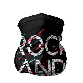 Бандана-труба 3D с принтом Rock And Roll в городе Новоалтайск, 100% полиэстер, ткань с особыми свойствами — Activecool | плотность 150‒180 г/м2; хорошо тянется, но сохраняет форму | модный | музыка | надписи | надпись | песня | рок н ролл | символы | сообщение | танец | текст | фраза | цитаты | черный