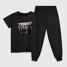 Детская пижама хлопок с принтом THE PRODIGY в городе Новоалтайск, 100% хлопок |  брюки и футболка прямого кроя, без карманов, на брюках мягкая резинка на поясе и по низу штанин
 | keith charles flint | prodigy | the prodigy | альтернативный дэнс | бигбит | брейкбит | кит флинт | лиам хоулетт | максим реалити | техно | электроник рок | электропанк