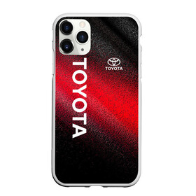 Чехол для iPhone 11 Pro матовый с принтом TOYOTA в городе Новоалтайск, Силикон |  | land cruiser | toyota camry | toyota corolla | ленд крузер | тойота | тойота камри | тойота королла | тойота крузер | тойота ленд | тойота ленд крузер | тойота прадо | тойота рав 4