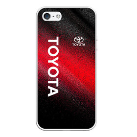 Чехол для iPhone 5/5S матовый с принтом TOYOTA в городе Новоалтайск, Силикон | Область печати: задняя сторона чехла, без боковых панелей | Тематика изображения на принте: land cruiser | toyota camry | toyota corolla | ленд крузер | тойота | тойота камри | тойота королла | тойота крузер | тойота ленд | тойота ленд крузер | тойота прадо | тойота рав 4