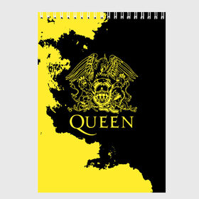 Скетчбук с принтом Queen в городе Новоалтайск, 100% бумага
 | 48 листов, плотность листов — 100 г/м2, плотность картонной обложки — 250 г/м2. Листы скреплены сверху удобной пружинной спиралью | freddie mercury | paul rodgers | queen | quen | the | богемская рапсодия | брайан мэй | глэм | группа | джон дикон | квин | королева | куин | меркури | меркьюри | музыкант | мэркури | песня | поп | роджер тейлор | рок