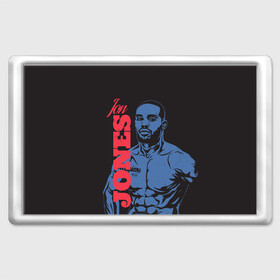 Магнит 45*70 с принтом Jon Jones в городе Новоалтайск, Пластик | Размер: 78*52 мм; Размер печати: 70*45 | bones jones | jon bones jones | jon jones | jonny bones | jonnybones | mma | ufc | джон джонс | мма