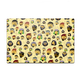 Пазл магнитный 126 элементов с принтом Thinking emoji skins в городе Новоалтайск, полимерный материал с магнитным слоем | 126 деталей, размер изделия —  180*270 мм | battlefield текстуры | doodling | emoji | pattern | skins | textures | thinking | tiles | военные | дудлинг | думающий | коллаж | паттерны | скины | смайлик | солдаты | тайлы | фон | эмоджи