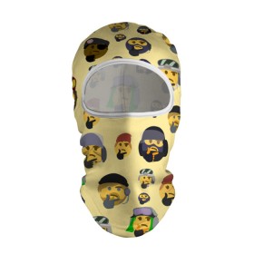 Балаклава 3D с принтом Thinking emoji skins в городе Новоалтайск, 100% полиэстер, ткань с особыми свойствами — Activecool | плотность 150–180 г/м2; хорошо тянется, но при этом сохраняет форму. Закрывает шею, вокруг отверстия для глаз кайма. Единый размер | battlefield текстуры | doodling | emoji | pattern | skins | textures | thinking | tiles | военные | дудлинг | думающий | коллаж | паттерны | скины | смайлик | солдаты | тайлы | фон | эмоджи