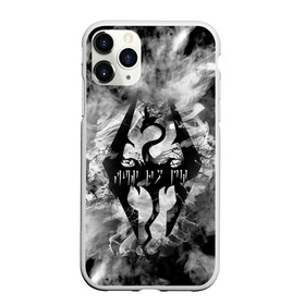 Чехол для iPhone 11 Pro Max матовый с принтом THE ELDER SCROLLS в городе Новоалтайск, Силикон |  | dovahkiin | dragonborn | fus ro dah | rpg | skyrim | tes | tes skyrim | the elder scrolls | the elder scrolls skyrim | докавин | рпг | скайрим