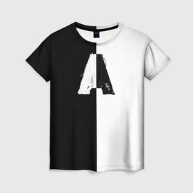 Женская футболка 3D с принтом Armin van buuren balance в городе Новоалтайск, 100% полиэфир ( синтетическое хлопкоподобное полотно) | прямой крой, круглый вырез горловины, длина до линии бедер | balance armada a state of trance | надпись | символы | сообщение | текст | фраза