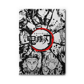 Обложка для автодокументов с принтом KIMETSU NO YAIBA в городе Новоалтайск, натуральная кожа |  размер 19,9*13 см; внутри 4 больших “конверта” для документов и один маленький отдел — туда идеально встанут права | Тематика изображения на принте: demon slayer | kimetsu no yaiba | nezuko | shinobu | slayer | tanjiro | zenitsu | гию томиока | зенитцу | иноске хашибира | клинок рассекающий демонов | незуко | танджиро | шинобу кочо