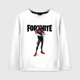 Детский лонгслив хлопок с принтом FORTNITE IKONIK в городе Новоалтайск, 100% хлопок | круглый вырез горловины, полуприлегающий силуэт, длина до линии бедер | fortnite | fortnite 2 | fortnite x | ikonik | marshmello | ninja | ninja streamer | иконик | маршмелло | ниндзя | фортнайт | фортнайт 2 | фортнайт глава 2