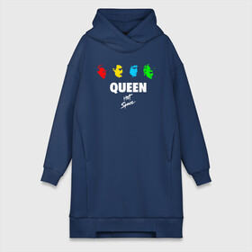 Платье-худи хлопок с принтом Queen в городе Новоалтайск,  |  | freddie mercury | paul | queen | quen | богемская рапсодия | брайан мэй | глэм | группа | джон дикон | квин | королева | куин | меркури | меркьюри | музыкант | мэркури | певец | песня | поп | роджер тейлор | рок